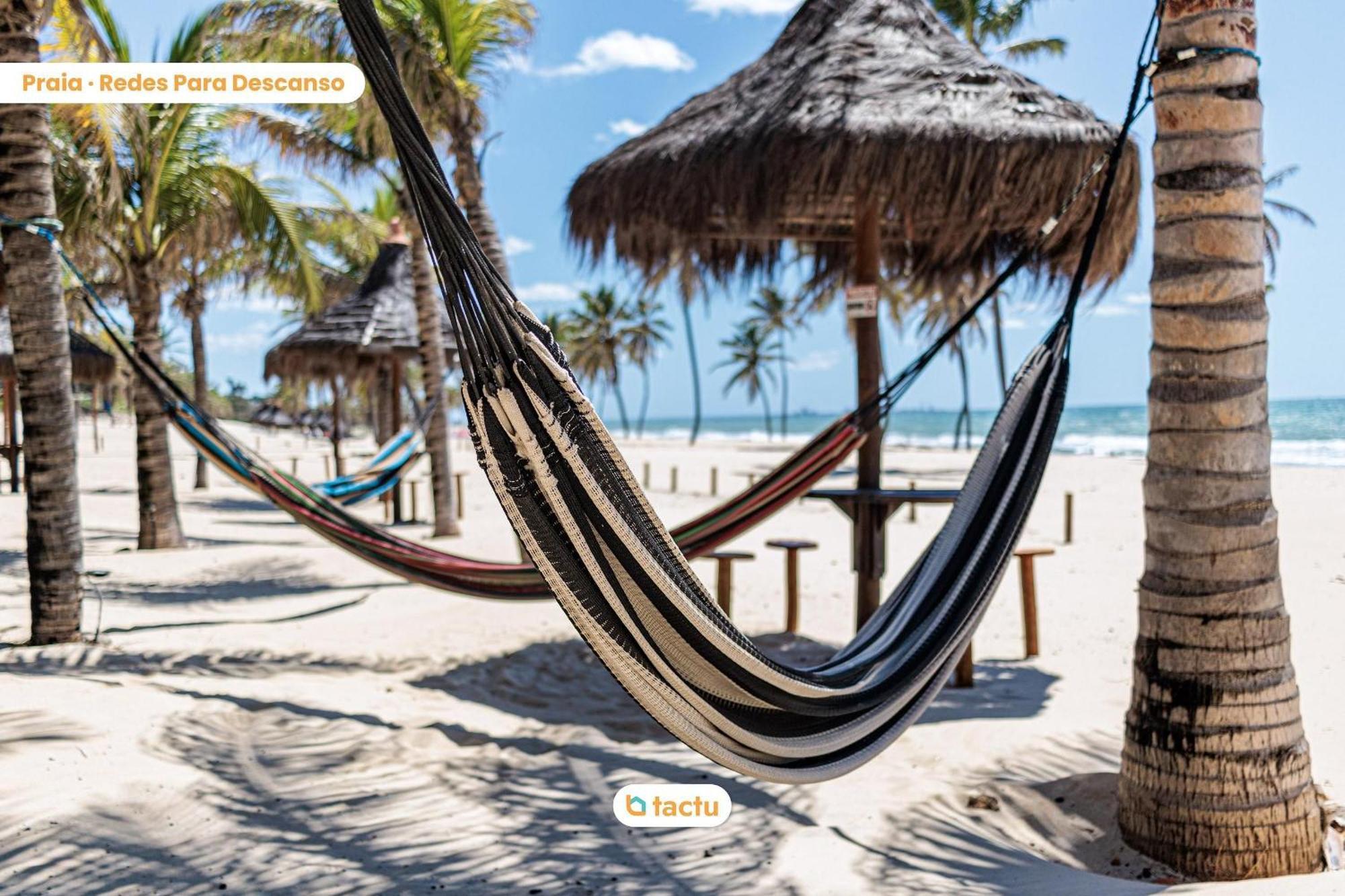 Apto Com Linda Varanda No Vg Sun Cumbuco Por Tactu Bagian luar foto
